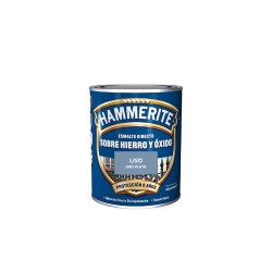 HAMMERITE ESMALTE LISO 750 ML. GRIS PLATA  - FERROLAN