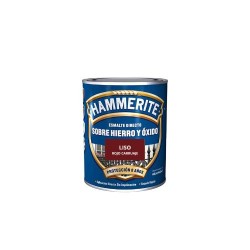 HAMMERITE ESMALTE LISO 750 ML. ROJO CARRUAJE  - FERROLAN