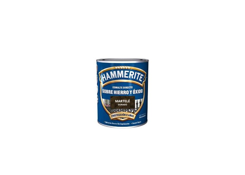 HAMMERITE ESMALTE MARTELÉ 750 ML. DORADO  - FERROLAN