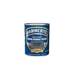 HAMMERITE ESMALTE SATINADO 750 ML. GRIS OSCURO  - FERROLAN