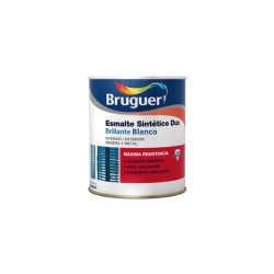 BRUGUER ESMALTE SINTÉTICO BRILLO 750 ML. BLANCO  - FERROLAN