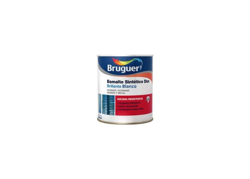 BRUGUER ESMALTE SINTÉTICO BRILLO 750 ML. BLANCO  - FERROLAN