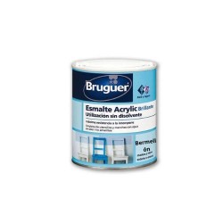 BRUGUER ESMALTE ACRÍLICO BRILLO 750 ML. BERMELLÓN  - FERROLAN