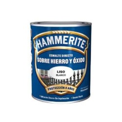 HAMMERITE ESMALTE LISO 5 LTS. BLANCO  - FERROLAN