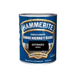 HAMMERITE ESMALTE SATINADO 5 LTS. NEGRO  - FERROLAN