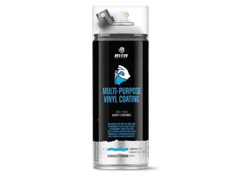 SPRAY PRO 400 ML VINILO LIQUIDO NEGRO METÁLICO