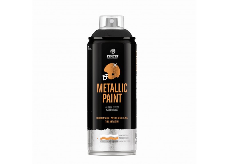 Montana Metalica Negro Spray - Ferrolan