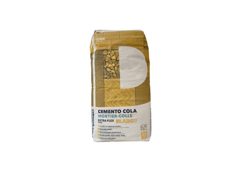 Cemento Cola Flexible Blanco - FERROLAN