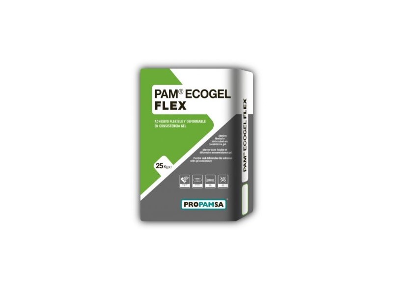 Adhesivo Cementoso Flexible PAM® ECOGEL FLEX