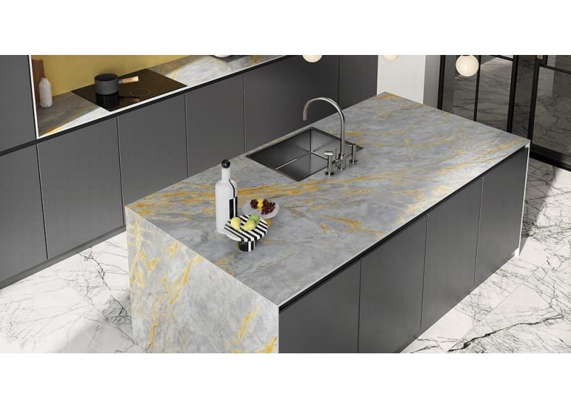 ▷ Encimera Abk Stone Grigio Siena