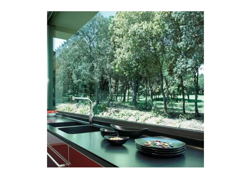 ▷ Encimera Silestone Mythology Negro Tebas