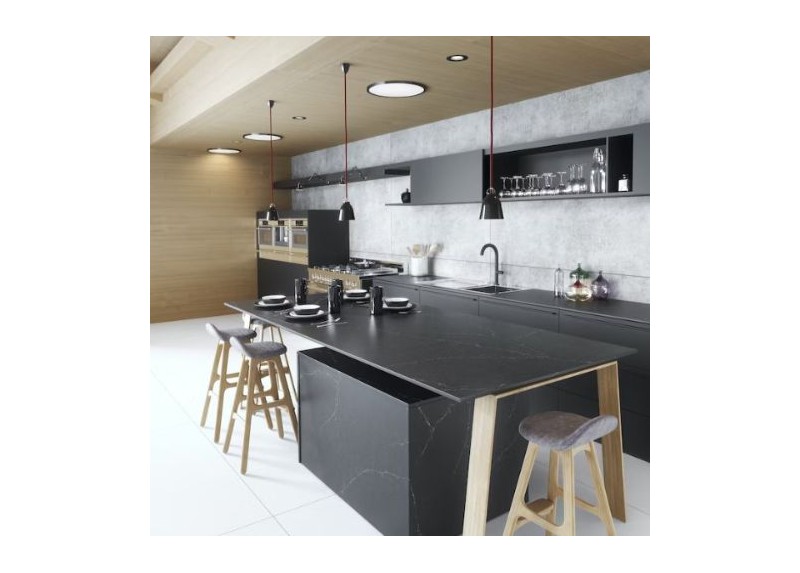 ▷ Encimera Silestone Eternal Charcoal Soapstone