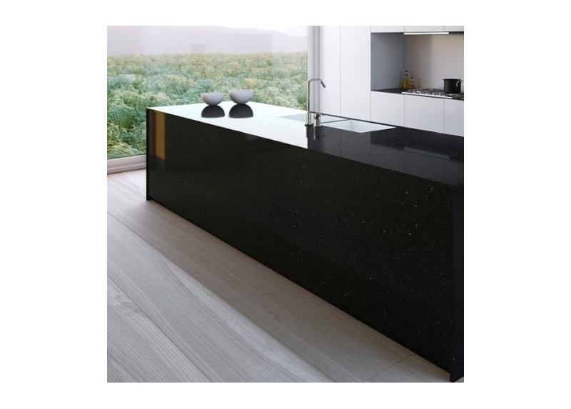 ▷ Encimera Silestone Stellar Negro