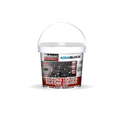 Rubson Silicona Liquida Bote 1 Kg Gris