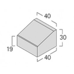 Bordillo Vado V-40 Central