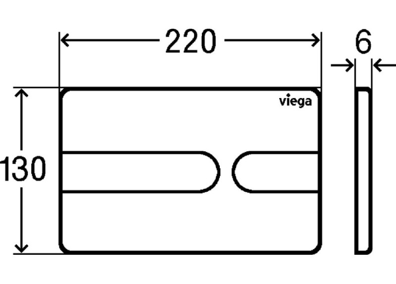 Pulsador Visign Style 23 Blanco