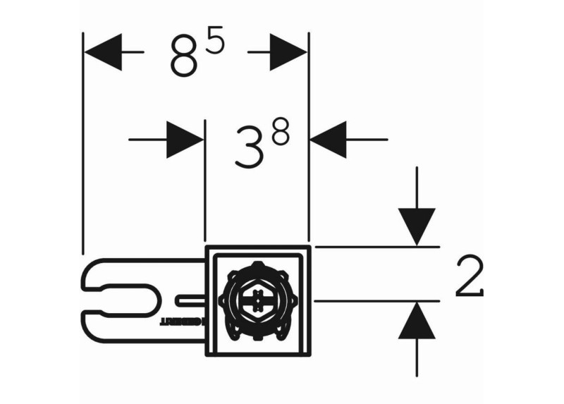 Juego De Anclaje De Pared Geberit Duofix