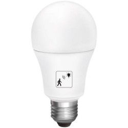 Bombilla Led Sensor Presencia 10 W Fría