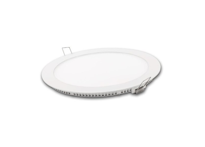 Downlight Led Aluminio Blanco 18 W Fría