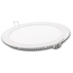 Downlight Led Aluminio Blanco 18 W Neutra