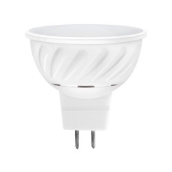 Bombilla Dicróica Led 120º Aluminio Mr16 8W Cálida