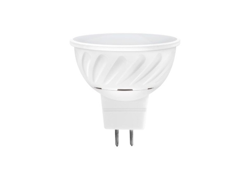 Bombilla Dicróica Led 120º Aluminio Mr16 8W Cálida