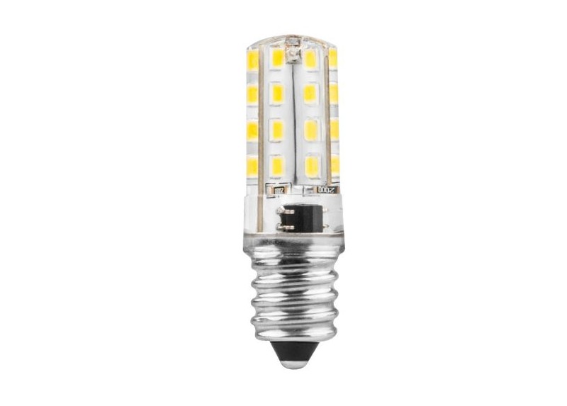 Bombilla Led Silicona Tubo E14 3W Fría