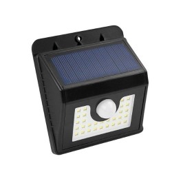 Aplique 30 Led Solar Ng Sensor 4W