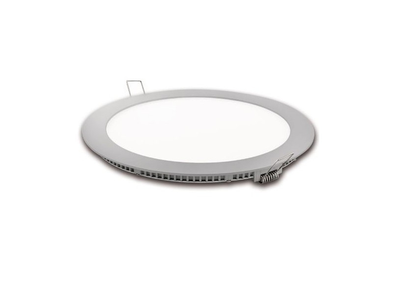 Downlight Led 185 Mm Plata 18 W Fría