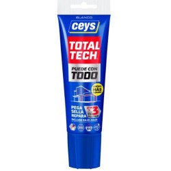 Silicona Total Tech 125 Ml Tubo Blanco