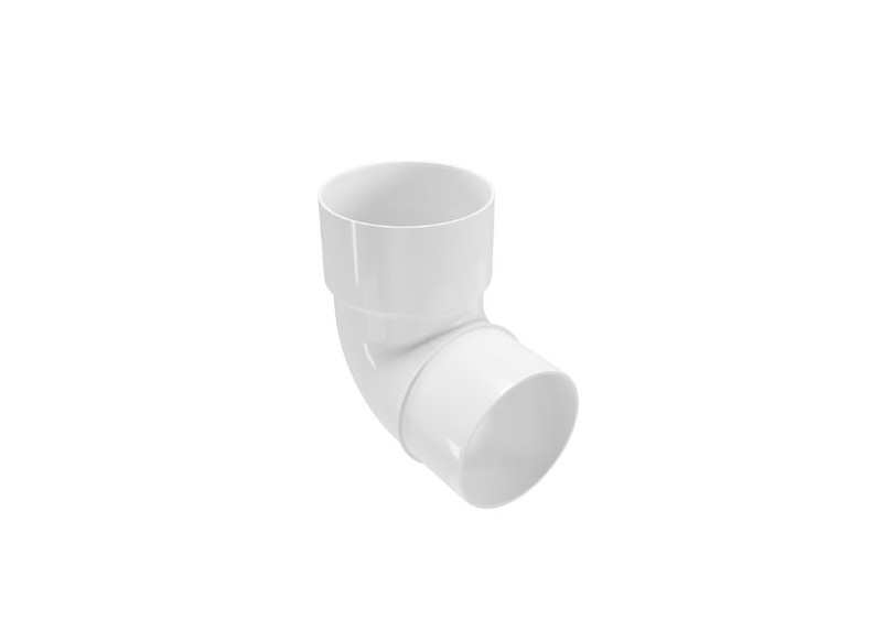 First Codo 87º Pvc D-80 Blanco