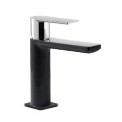 MONOMANDO DE LAVABO LOFT COLORS CROMO-NEGRO 20010301NE