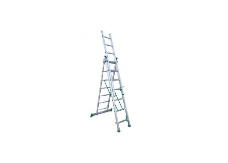 Escalibur Escalera Aluminio Triple 3X10 Peldaños