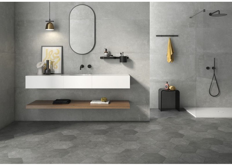 GROUND GRIS NATURAL 60X60 RECTIFICADO