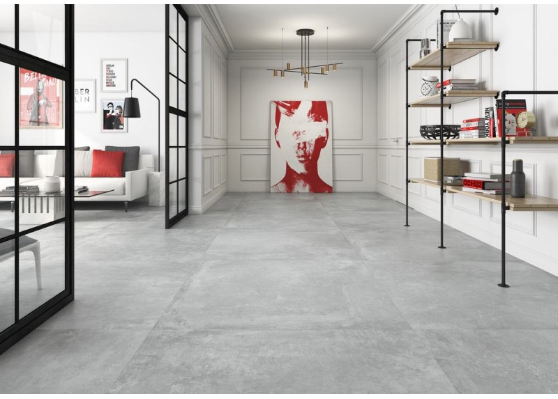 GROUND GRIS NATURAL 60X60 RECTIFICADO