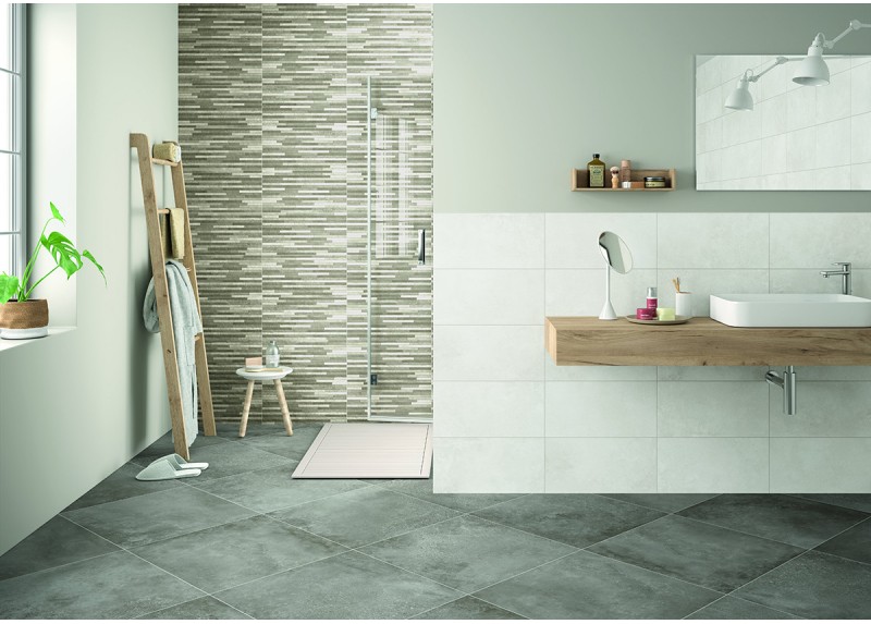 AMSTEL INOUT ANTRACITA NATURAL 75X75 RECTIFICADO