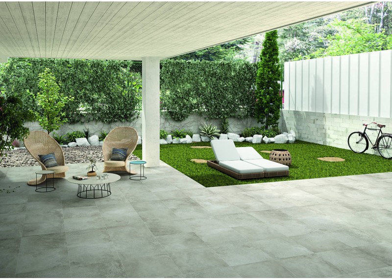 AMSTEL INOUT CEMENTO NATURAL 45X45