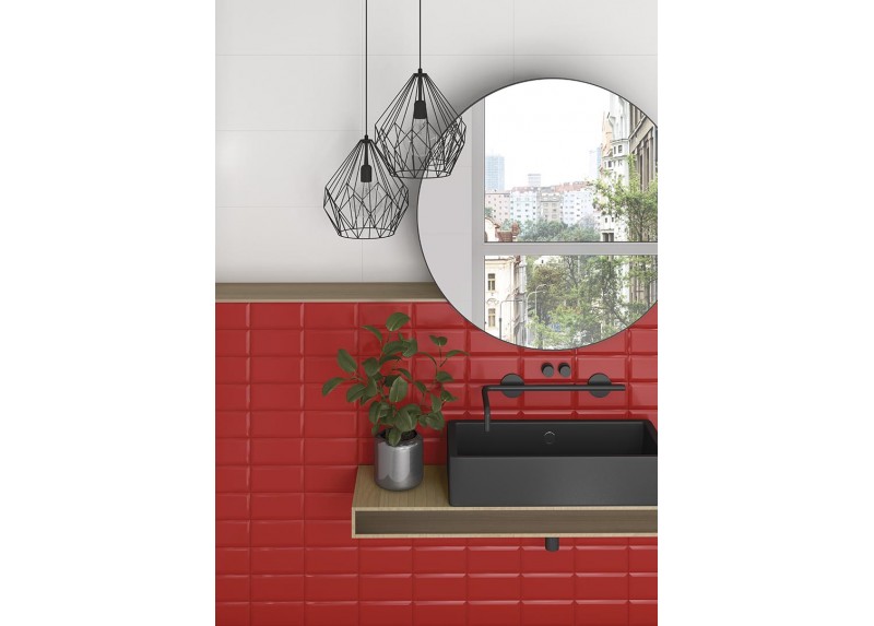 MUGAT-RIVOLI MUGAT ROJO BRILLO 10X20