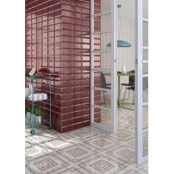 Azulejo efecto Monocolor Mugat/Rivoli de Vives para Baño,cocina,residencial,comercio