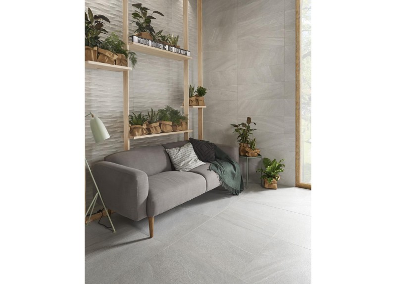 STONEAGE GREY NATURAL 75X75 RECTIFICADO