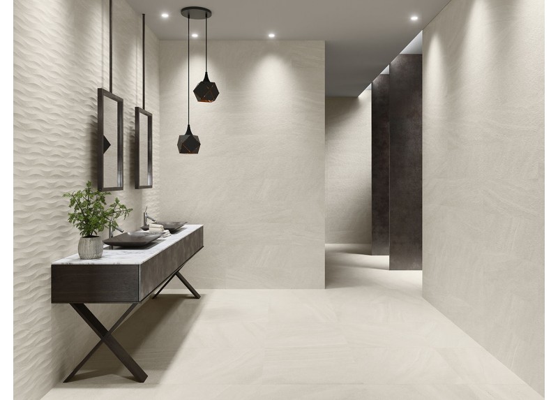 STONEAGE WHITE NATURAL 37X75 RECTIFICADO