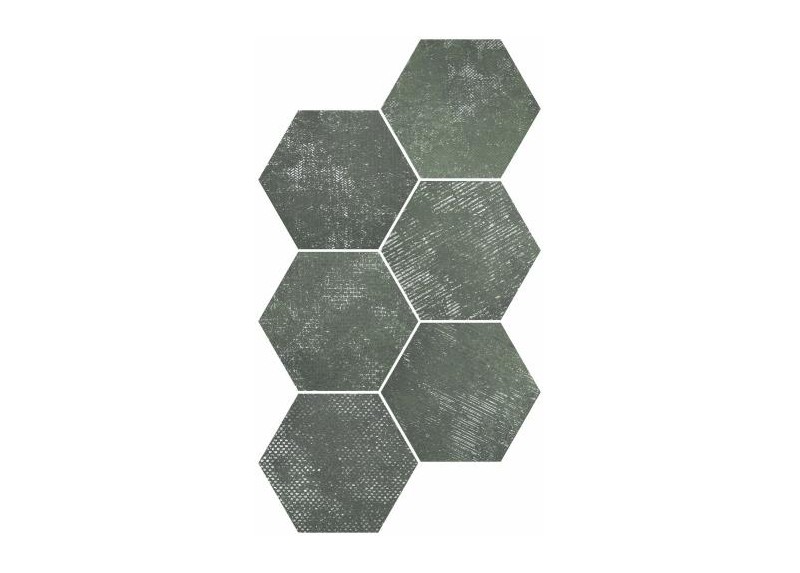 SAONA BORNEO ESMERALDA HEXAGON MATE 23X27