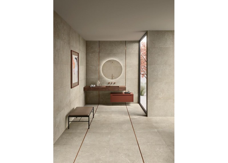 PURE STONE LIGHT GREY BRILLO 90X90 RECTIFICADO