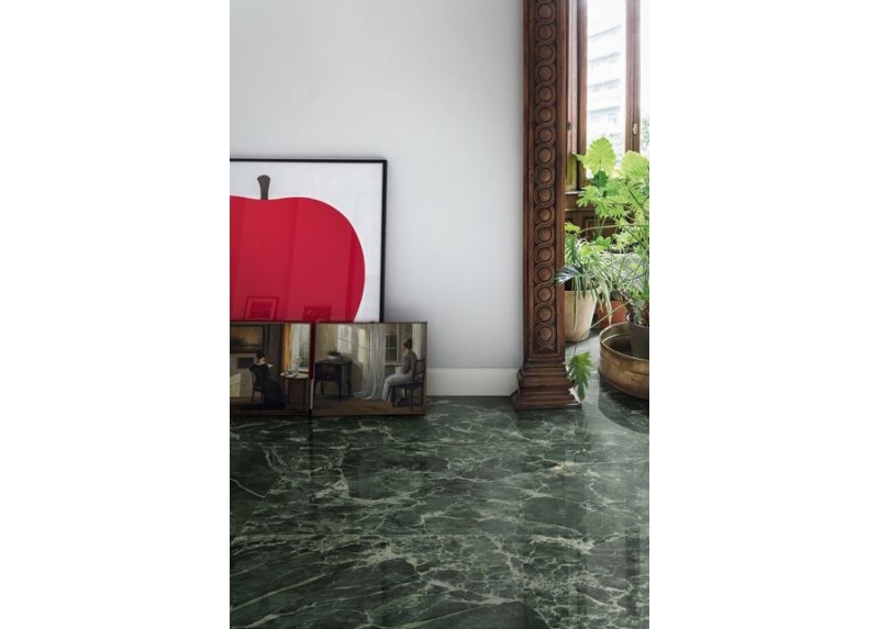 ALLMARBLE VERDE BORGOGNA LUX 75X150 RECTIFICADO