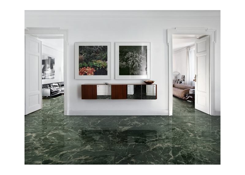 ALLMARBLE VERDE BORGOGNA LUX 75X150 RECTIFICADO