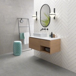 Azulejo efecto Cemento Nassau de Vives para Baño,cocina,residencial,fachada,comercio