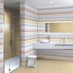 Azulejo efecto Hidráulico Rúbrica de Vives para Baño,cocina,residencial,decoración,comercio