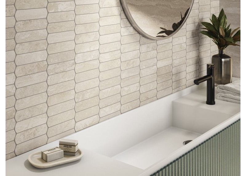 MOSAICO ATHENA CREAM MATE 31,6X36,5 RECTIFICADO