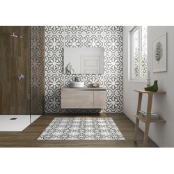 Azulejo efecto Hidráulico Havana de Roca para Baño,cocina,residencial,decoración,comercio