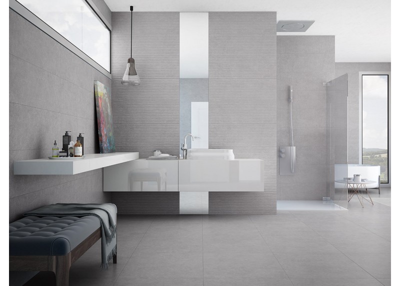 LIGHT STONE GREY MATE 60X60 RECTIFICADO